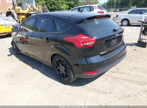1FADP3K2XGL223786 2016 FORD FOCUS Black Задня ліва чверть