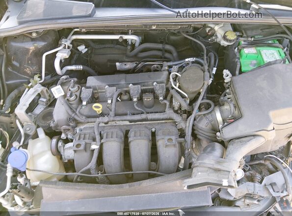 1FADP3K2XGL223786 2016 FORD FOCUS Black Вид ззаду