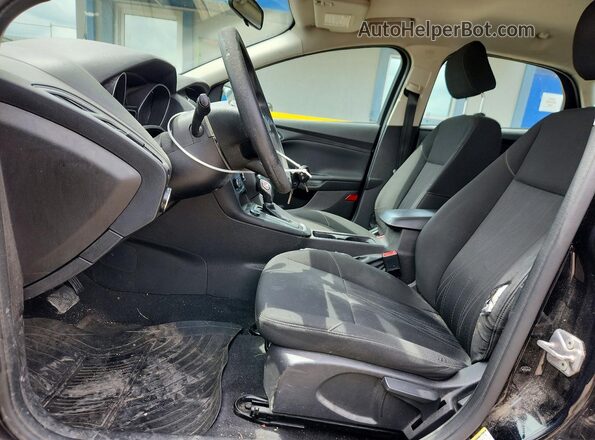 1FADP3K2XGL253418 2016 FORD FOCUS Black წინა სალონის ხედი
