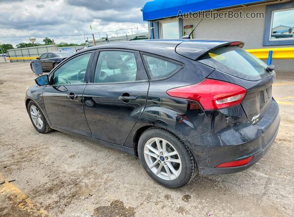 1FADP3K2XGL253418 2016 FORD FOCUS Black უკანა მარცხენა