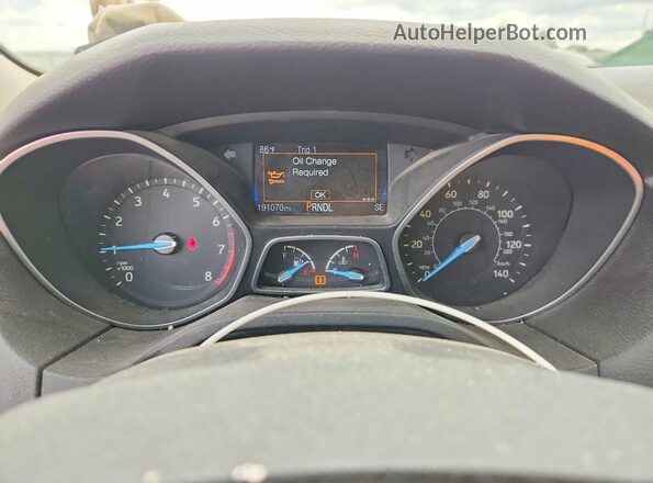 1FADP3K2XGL253418 2016 FORD FOCUS Black ხელსაწყოთა პანელის ხედი