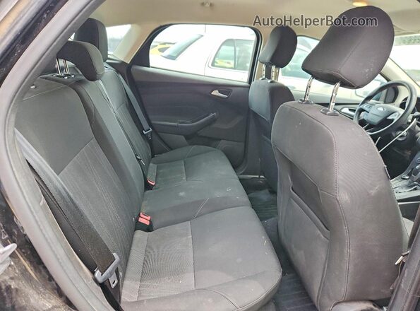 1FADP3K2XGL253418 2016 FORD FOCUS Black უკანა სავარძლების ხედი