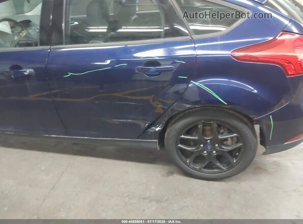 1FADP3K2XGL299136 2016 FORD FOCUS Blue Front view
