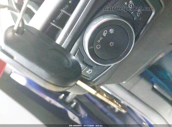 1FADP3K2XGL299136 2016 FORD FOCUS Blue Dashboard view