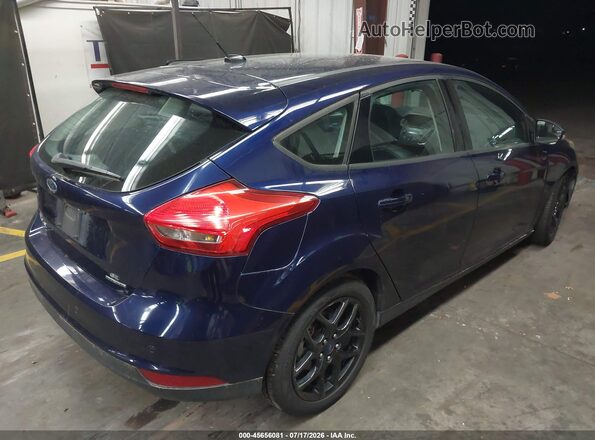 1FADP3K2XGL299136 2016 FORD FOCUS Blue Rear right