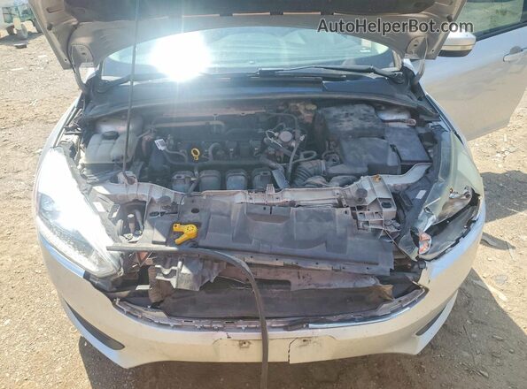 1FADP3K2XGL336766 2016 FORD FOCUS Silver Vista interior trasera