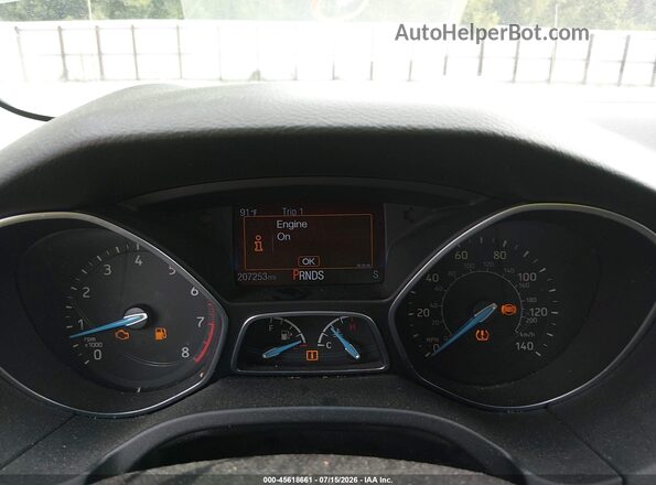 1FADP3K2XGL340008 2016 FORD FOCUS Белый Вид задних сидений