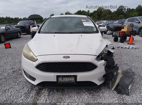 1FADP3K2XGL340008 2016 FORD FOCUS Белый Вид щитка приборов