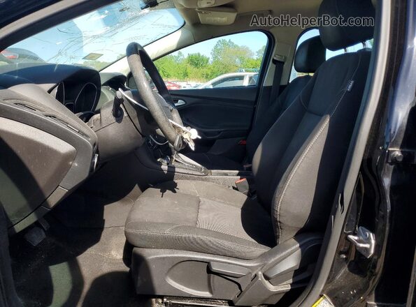 1FADP3K2XGL357780 2016 FORD FOCUS Black წინა სალონის ხედი