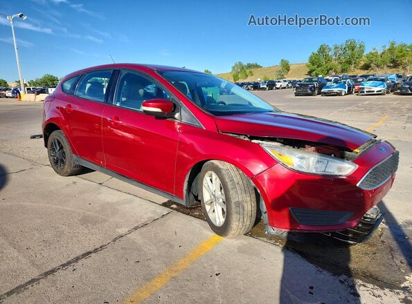 1FADP3K2XHL205614 2017 FORD FOCUS Red Передня права чверть