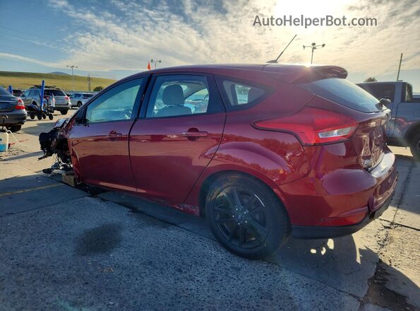 1FADP3K2XHL205614 2017 FORD FOCUS Red Задня ліва чверть