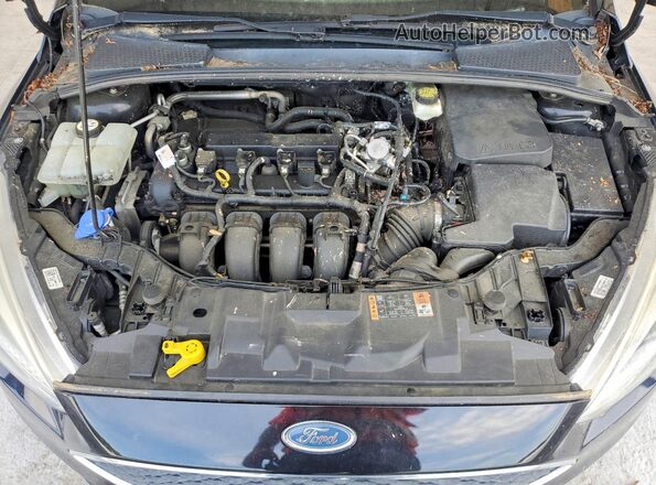 1FADP3K2XHL267272 2017 FORD FOCUS Black Widok wnętrza z tyłu