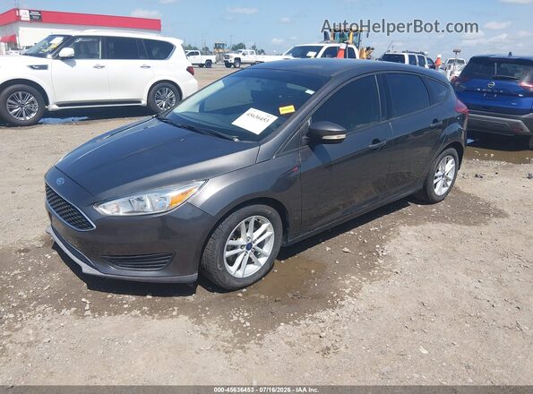 1FADP3K2XHL282712 2017 FORD FOCUS Gray Przód lewy