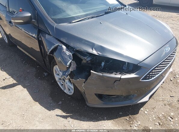1FADP3K2XHL282712 2017 FORD FOCUS Gray Widok z przodu