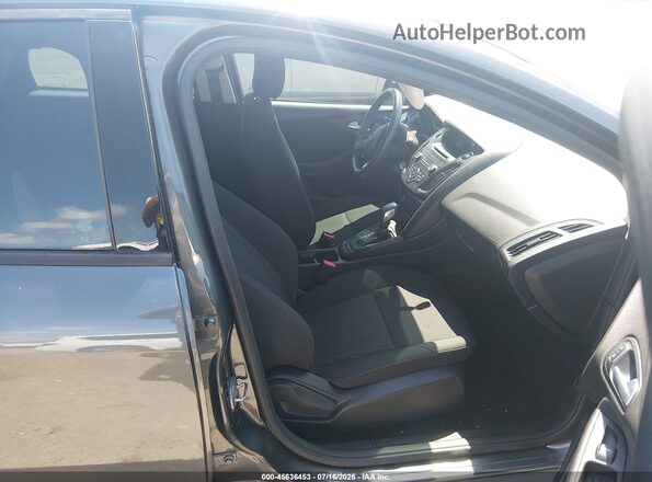 1FADP3K2XHL282712 2017 FORD FOCUS Gray Widok wnętrza z przodu