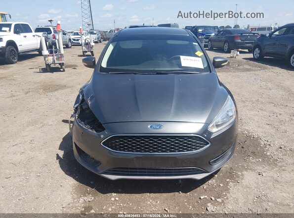 1FADP3K2XHL282712 2017 FORD FOCUS Gray Widok wnętrza z tyłu
