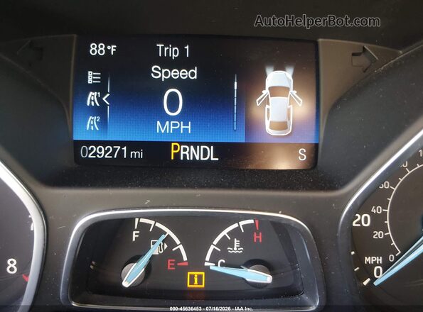 1FADP3K2XHL282712 2017 FORD FOCUS Gray 