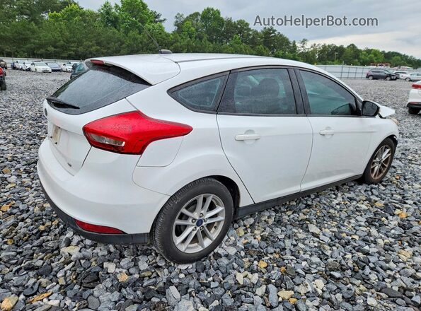 1FADP3K2XHL326918 2017 FORD FOCUS White Trasero derecho