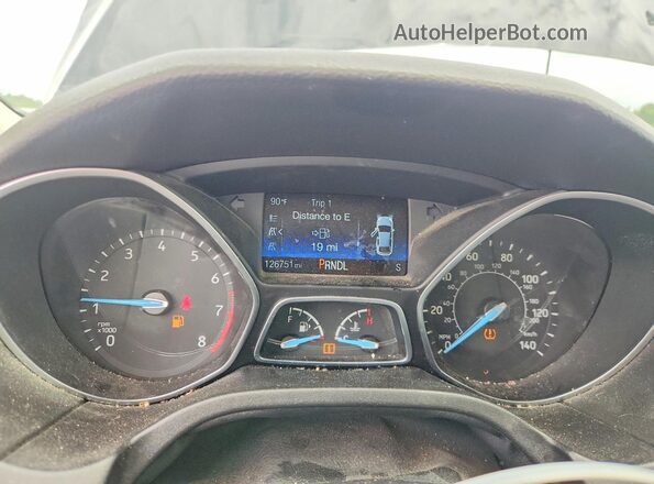1FADP3K2XJL218093 2018 FORD FOCUS Black Սարքավորումների վահանակի տեսք