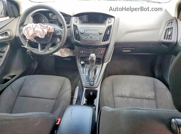 1FADP3K2XJL268850 2018 FORD FOCUS Blue Առջևի վահանակի տեսք