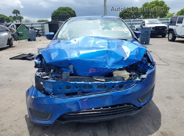 1FADP3K2XJL268850 2018 FORD FOCUS Blue Դիմացի տեսք