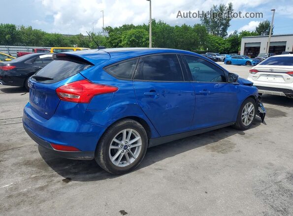 1FADP3K2XJL268850 2018 FORD FOCUS Blue Հետևի աջ