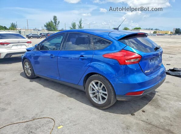 1FADP3K2XJL268850 2018 FORD FOCUS Blue Հետևի ձախ