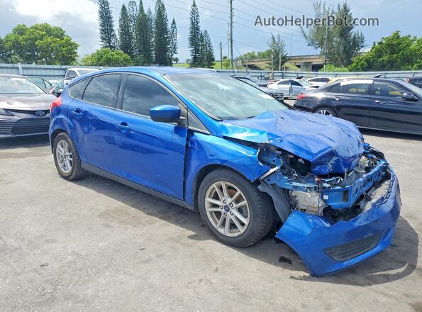 1FADP3K2XJL268850 2018 FORD FOCUS Blue Առջևի աջ