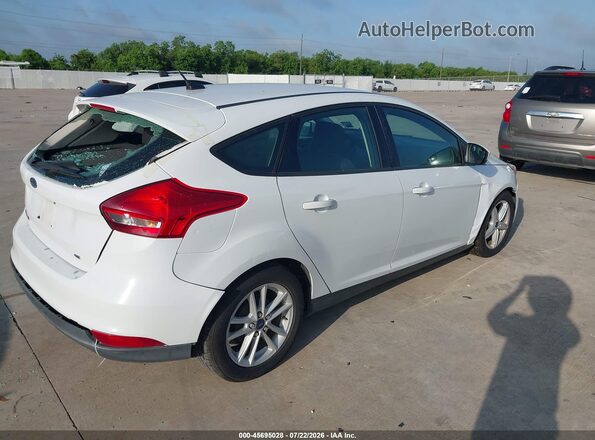 1FADP3K2XJL272445 2018 FORD FOCUS White უკანა მარჯვენა