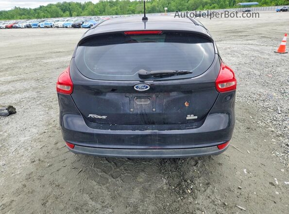 1FADP3KE1GL239630 2016 FORD FOCUS Black უკანა ხედი
