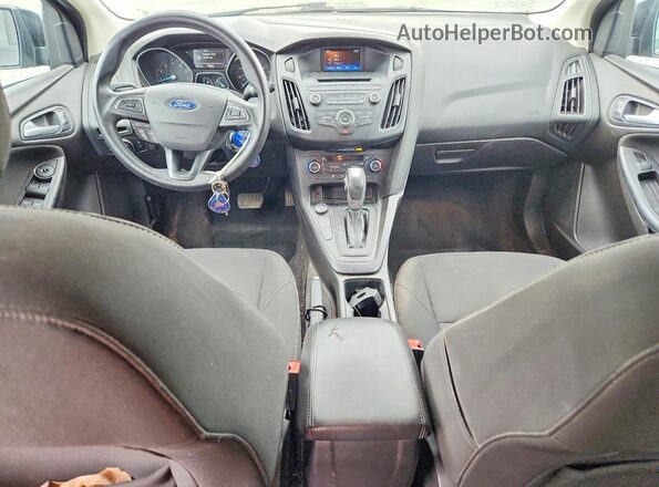 1FADP3KE1GL239630 2016 FORD FOCUS Black წინა პანელის ხედი