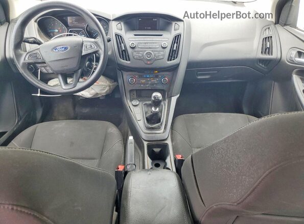 1FADP3KE5GL308979 2016 FORD FOCUS Серебряный Вид панели приборов