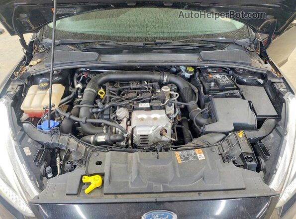 1FADP3KE8GL376421 2016 FORD FOCUS Black უკანა სალონის ხედი