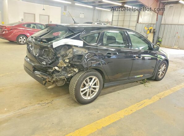 1FADP3KE8GL376421 2016 FORD FOCUS Black უკანა მარჯვენა