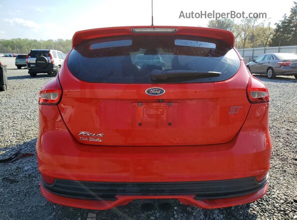 1FADP3L90GL355239 2016 FORD FOCUS Red უკანა ხედი