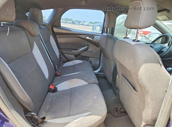 1FADP3L90HL347370 2017 FORD FOCUS Blue Вид задніх сидінь