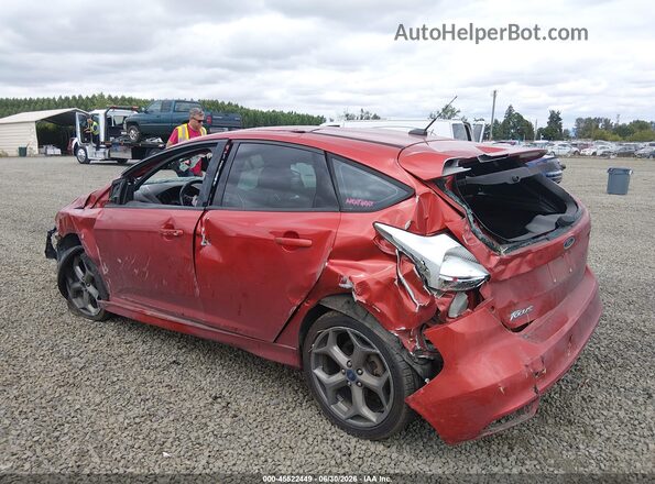 1FADP3L90JL279237 2018 FORD FOCUS ST Orange Задня ліва чверть