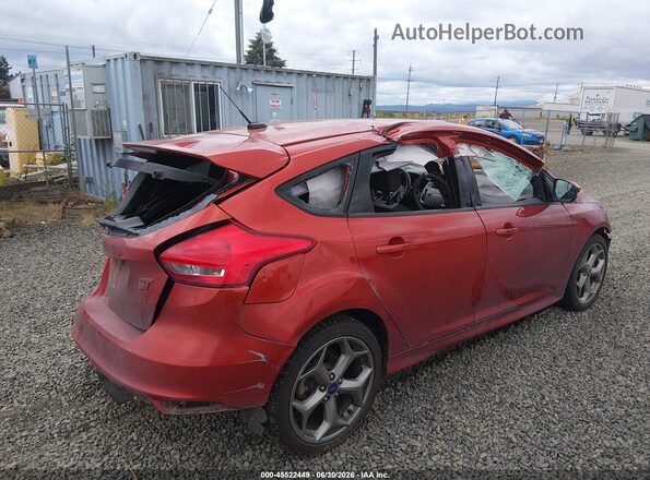1FADP3L90JL279237 2018 FORD FOCUS ST Orange Задня права чверть