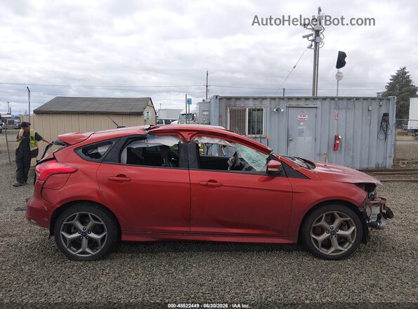 1FADP3L90JL279237 2018 FORD FOCUS ST Orange Панорамний вид салону 360°