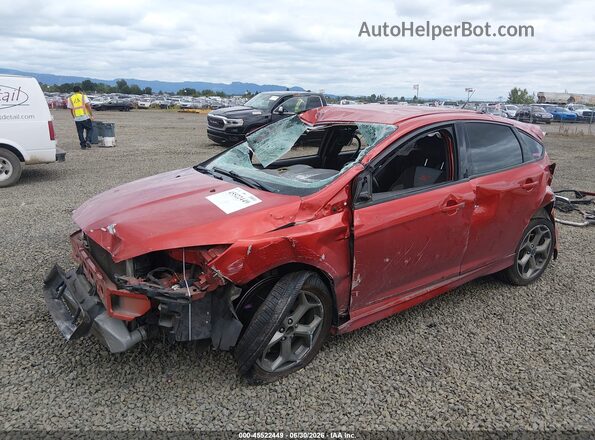 1FADP3L90JL279237 2018 FORD FOCUS ST Orange Передня ліва чверть