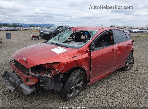 1FADP3L90JL279237 2018 FORD FOCUS ST Orange Вид спереду