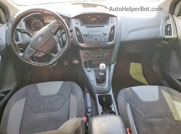 1FADP3L91HL259928 2017 FORD FOCUS Black Առջևի վահանակի տեսք
