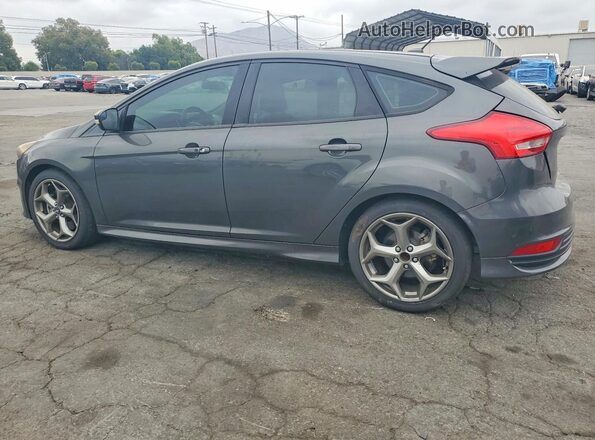 1FADP3L91HL266992 2017 FORD FOCUS Gray Rear left