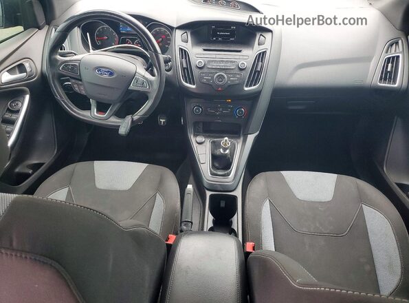 1FADP3L91HL266992 2017 FORD FOCUS Gray Dashboard view