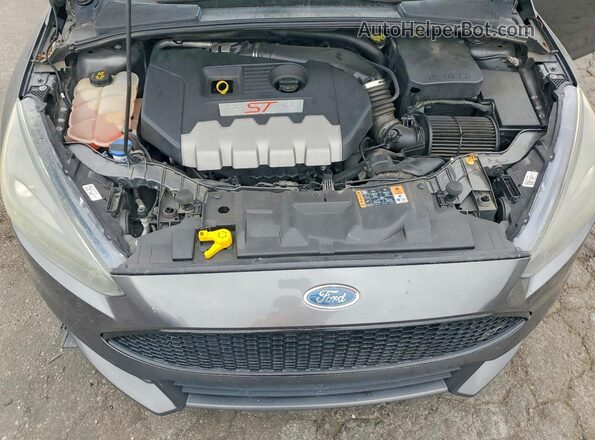 1FADP3L91HL266992 2017 FORD FOCUS Gray Rear interior view