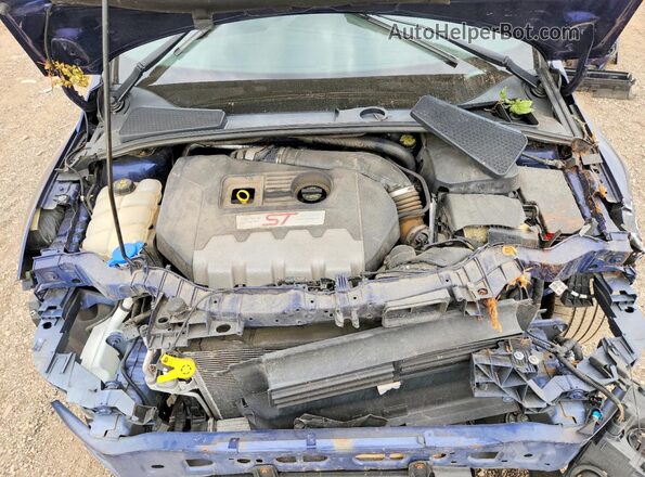 1FADP3L91HL270136 2017 FORD FOCUS Blue Vista interior trasera