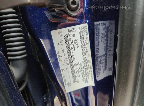 1FADP3L91HL270136 2017 FORD FOCUS Blue Vista del compartimento del motor
