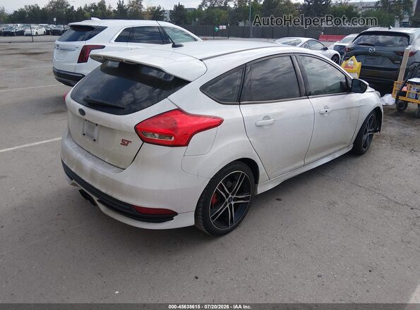 1FADP3L91HL290600 2017 FORD FOCUS ST Белый Задняя правая четверть