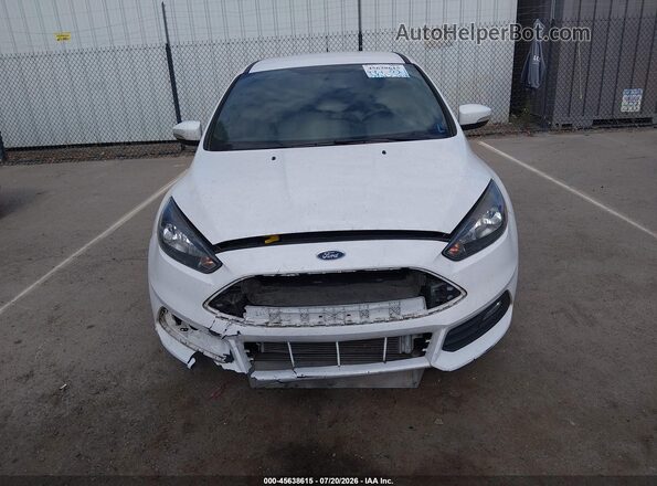 1FADP3L91HL290600 2017 FORD FOCUS ST Белый Вид задней части салона