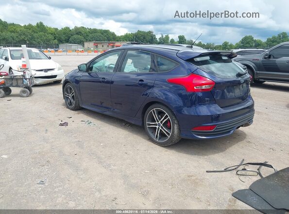 1FADP3L91HL312563 2017 FORD FOCUS ST Blue Trasero izquierdo